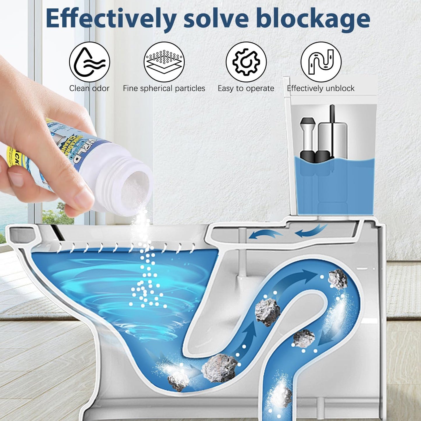 Drain Cleaning Powder